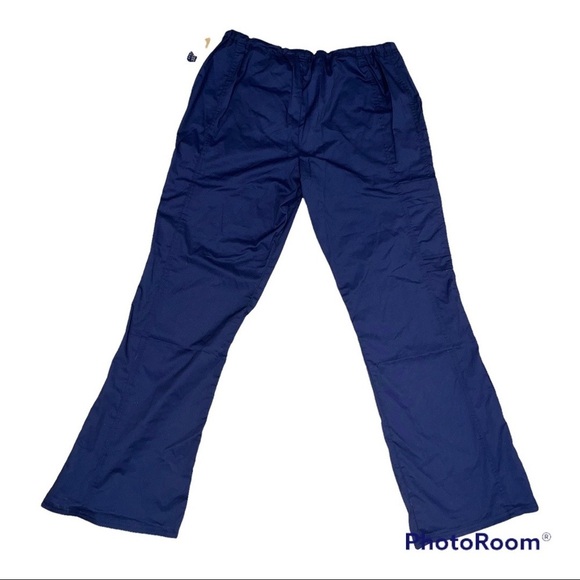 NEW Cherokee Workwear Navy Scrub Pants - Picture 3 of 6